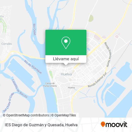 Mapa IES Diego de Guzmán y Quesada