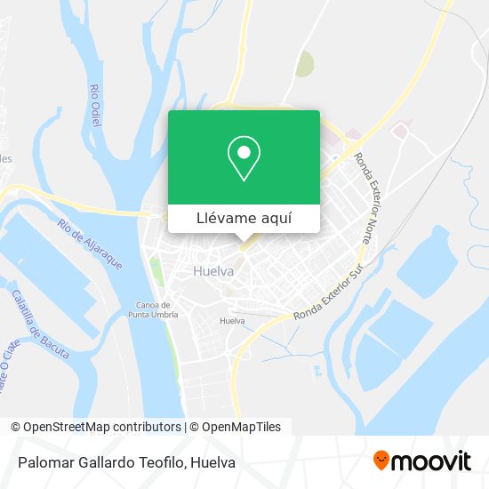 Mapa Palomar Gallardo Teofilo