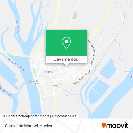 Mapa Carnicería Maribel