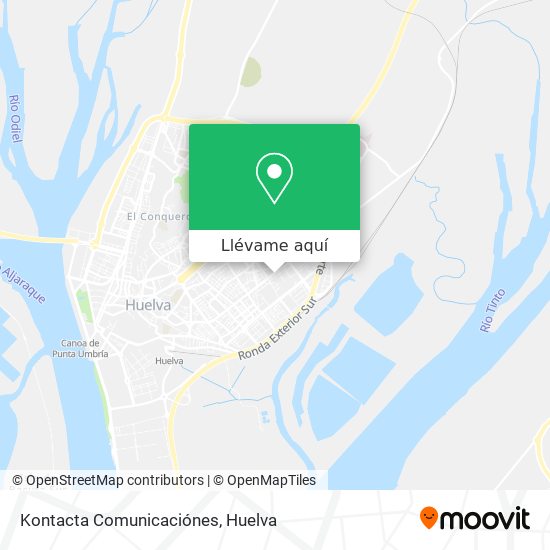 Mapa Kontacta Comunicaciónes