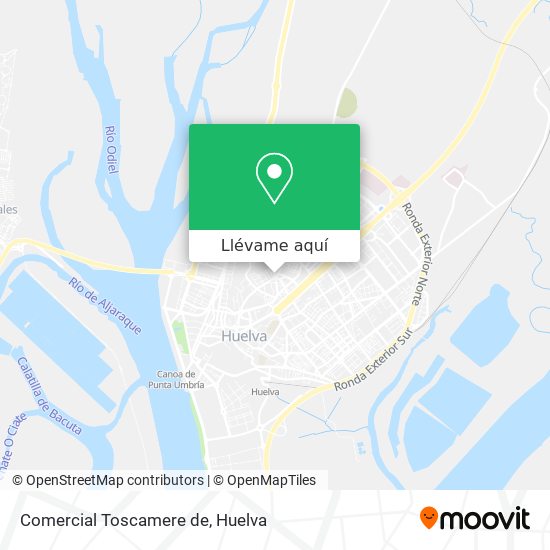 Mapa Comercial Toscamere de