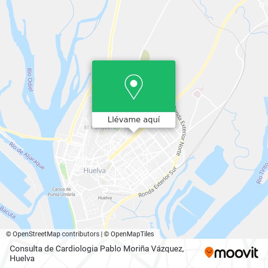 Mapa Consulta de Cardiologia Pablo Moriña Vázquez