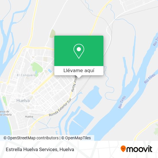 Mapa Estrella Huelva Services