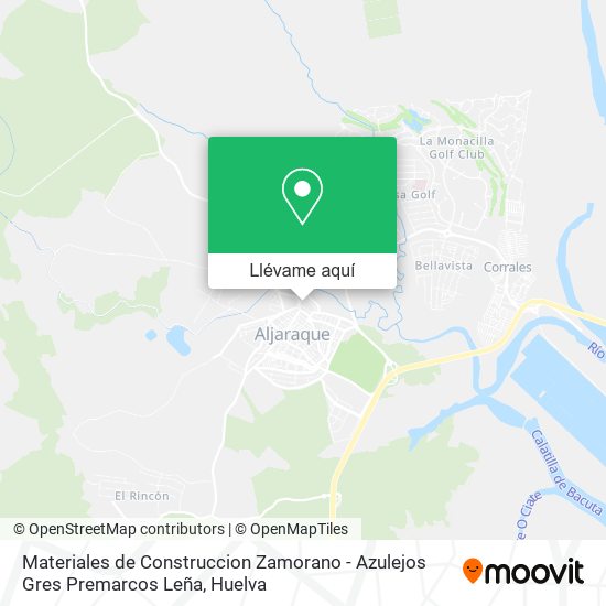 Mapa Materiales de Construccion Zamorano - Azulejos Gres Premarcos Leña