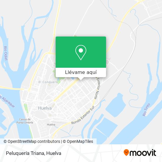 Mapa Peluquería Triana