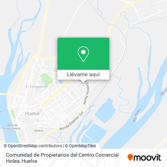 Mapa Comunidad de Propietarios del Centro Comercial Holea