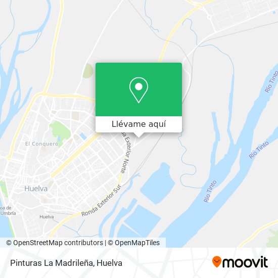 Mapa Pinturas La Madrileña