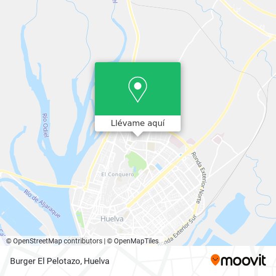Mapa Burger El Pelotazo