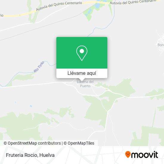 Mapa Fruteria Rocio