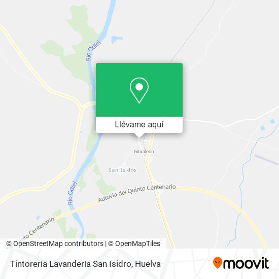 Mapa Tintorería Lavandería San Isidro