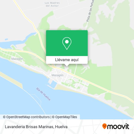 Mapa Lavanderia Brisas Marinas