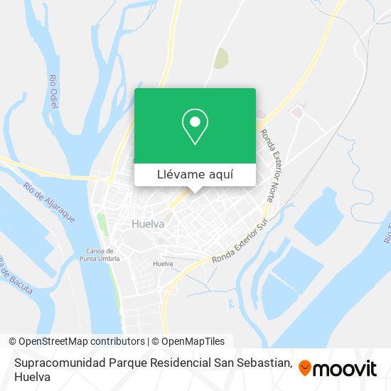 Mapa Supracomunidad Parque Residencial San Sebastian