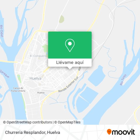 Mapa Churreria Resplandor