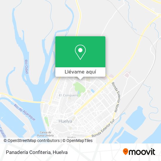 Mapa Panadería Confiteria
