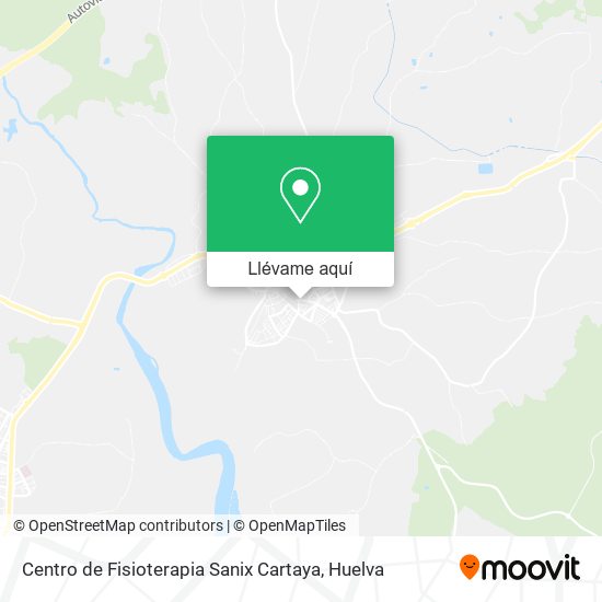 Mapa Centro de Fisioterapia Sanix Cartaya
