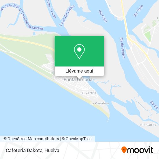 Mapa Cafeteria Dakota