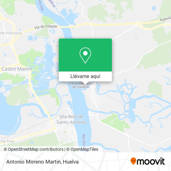 Mapa Antonio Moreno Martin