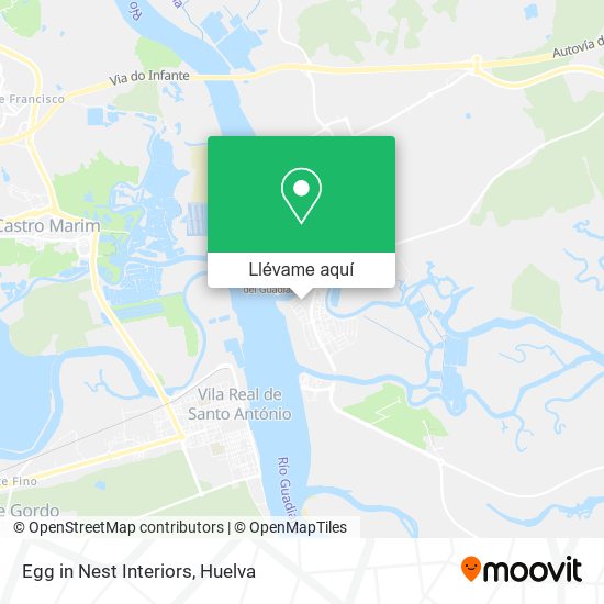 Mapa Egg in Nest Interiors