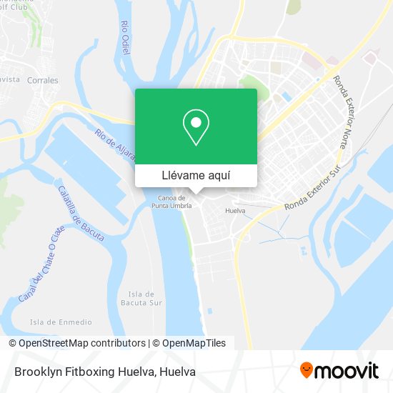 Mapa Brooklyn Fitboxing Huelva