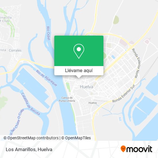 Mapa Los Amarillos