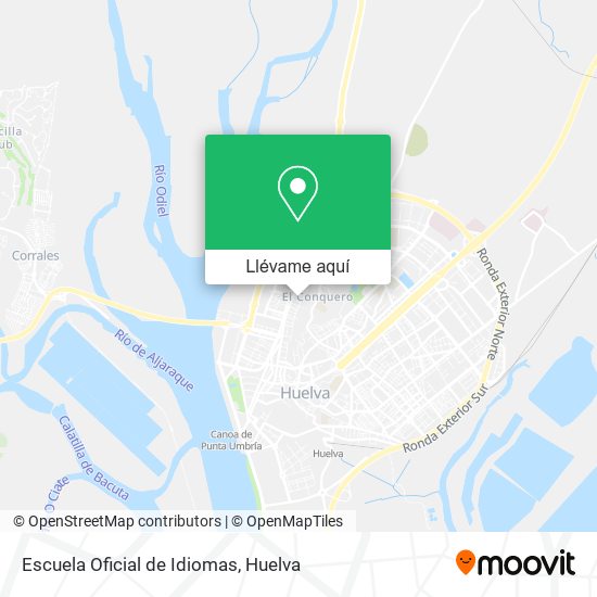 Mapa Escuela Oficial de Idiomas