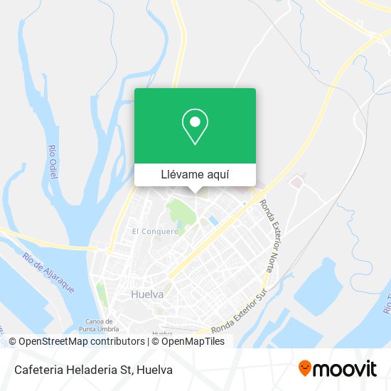 Mapa Cafeteria Heladeria St