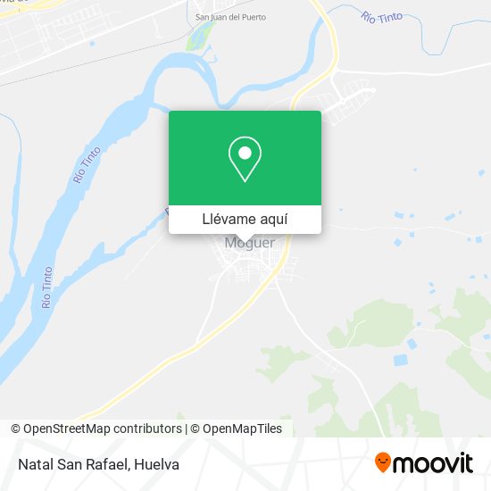Mapa Natal San Rafael