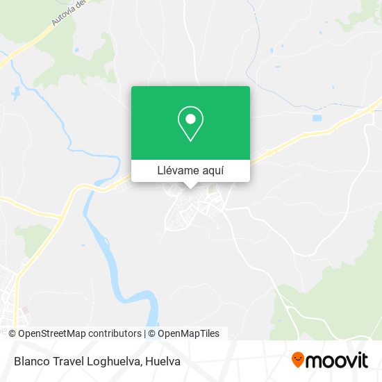 Mapa Blanco Travel Loghuelva