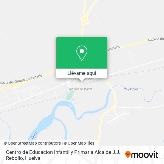 Mapa Centro de Educacion Infantil y Primaria Alcalde J.J. Rebollo