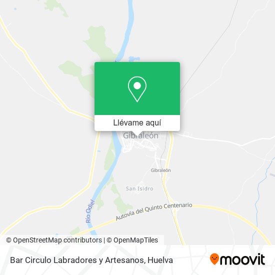 Mapa Bar Circulo Labradores y Artesanos