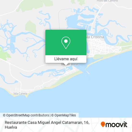Mapa Restaurante Casa Miguel Angel Catamaran, 16