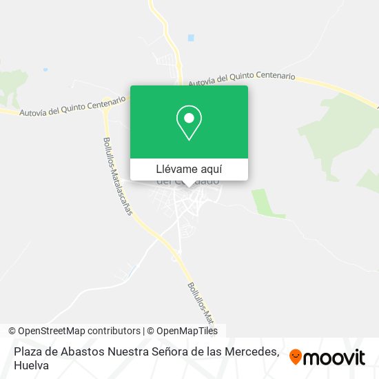 Mapa Plaza de Abastos Nuestra Señora de las Mercedes