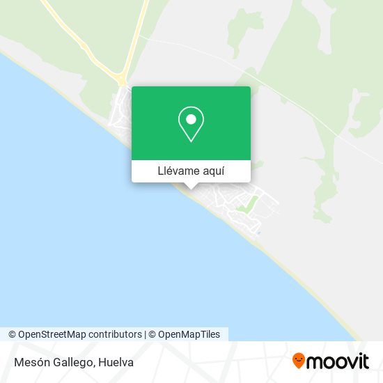 Mapa Mesón Gallego