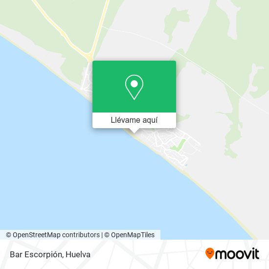 Mapa Bar Escorpión