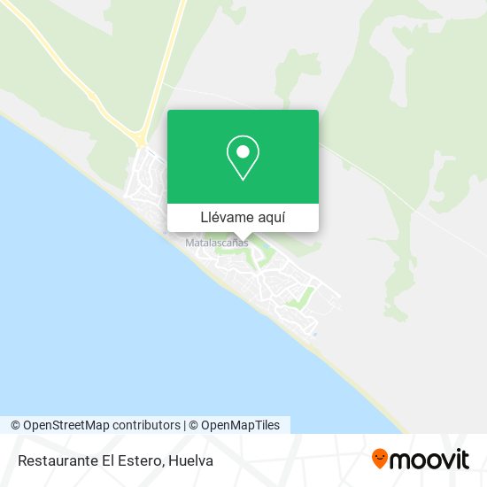 Mapa Restaurante El Estero