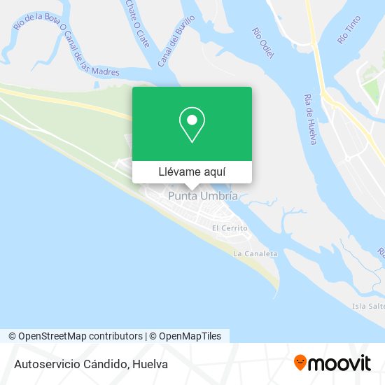 Mapa Autoservicio Cándido
