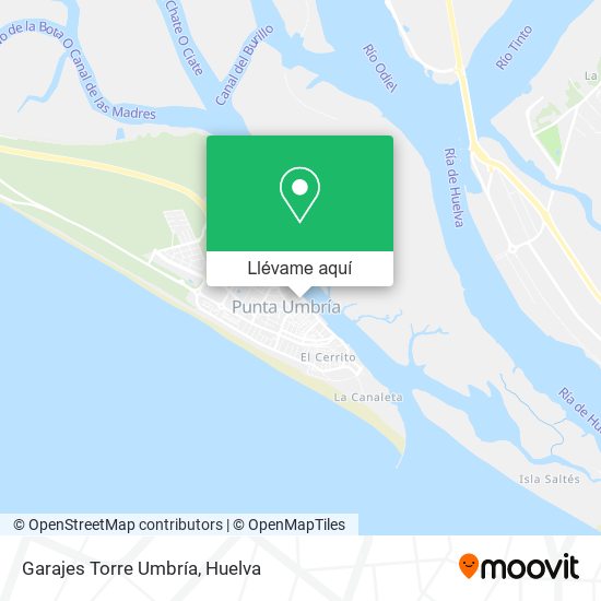 Mapa Garajes Torre Umbría