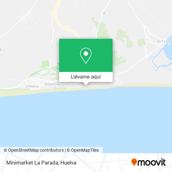 Mapa Minimarket La Parada