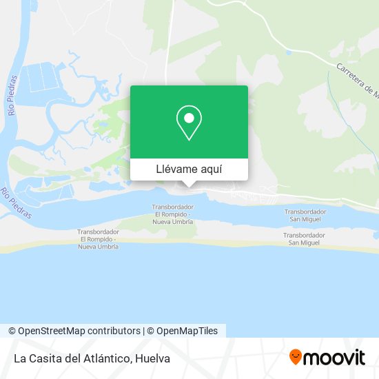 Mapa La Casita del Atlántico