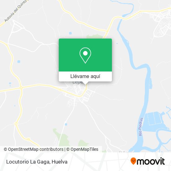 Mapa Locutorio La Gaga