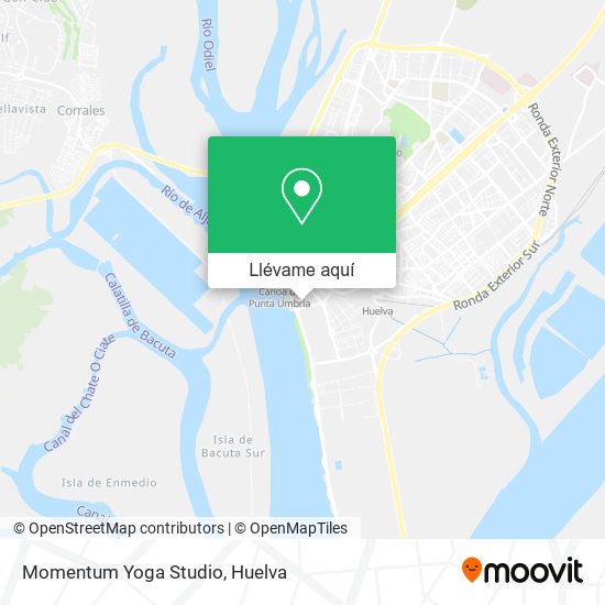 Mapa Momentum Yoga Studio