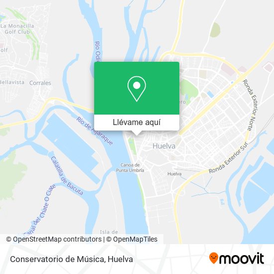Mapa Conservatorio de Música