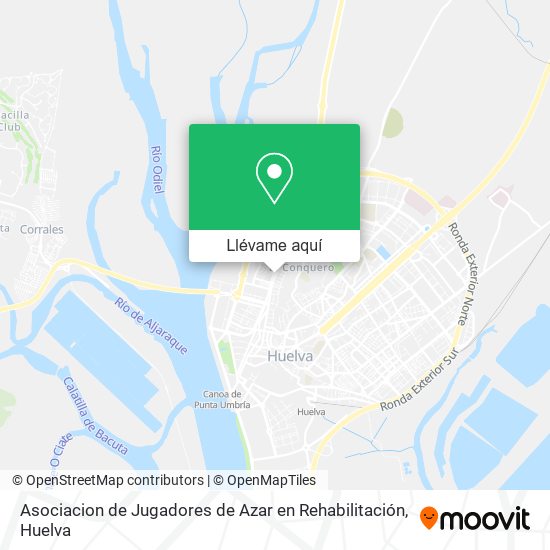 Mapa Asociacion de Jugadores de Azar en Rehabilitación