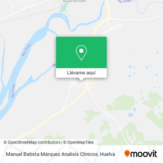 Mapa Manuel Batista Márquez Analisis Clinicos