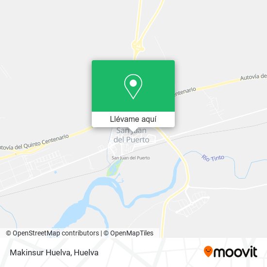 Mapa Makinsur Huelva