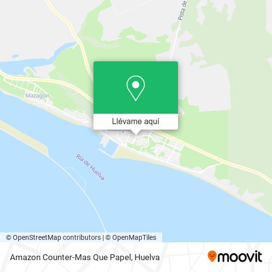 Mapa Amazon Counter-Mas Que Papel