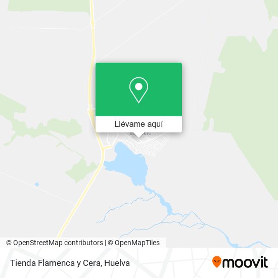 Mapa Tienda Flamenca y Cera
