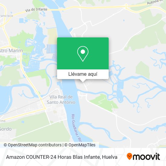Mapa Amazon COUNTER-24 Horas Blas Infante