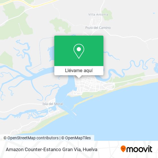 Mapa Amazon Counter-Estanco Gran Via