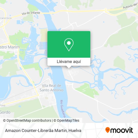 Mapa Amazon Counter-Librerãa Martin